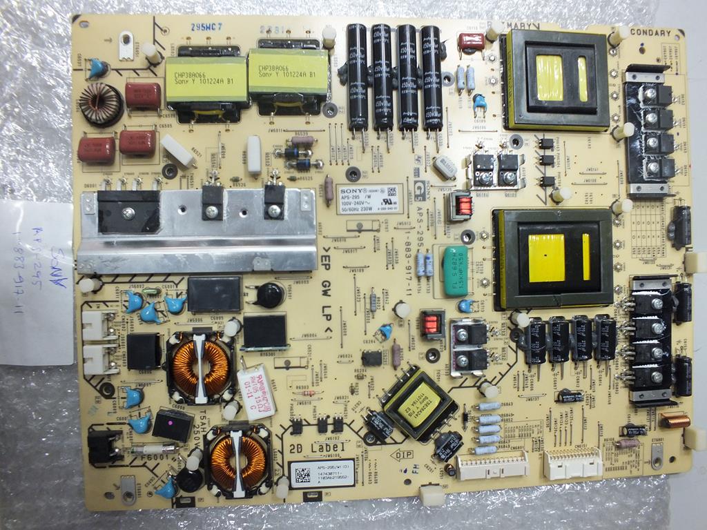 1-883-917-11- 1-883-917-12- SONY KDL 46NX720- APS-295- MAIN BOARD